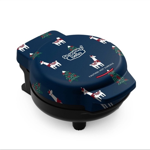 So Yummy by bella Mini Waffle Maker Llama Nonstick Aluminum Limited Edition- NWT - Picture 2 of 7